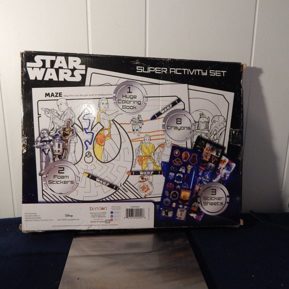 Super Activity Set; Star Wars  -- ITEM #54 - Picture 2 of 2